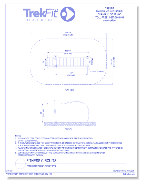 Fitness Equipment: Monkey Bars