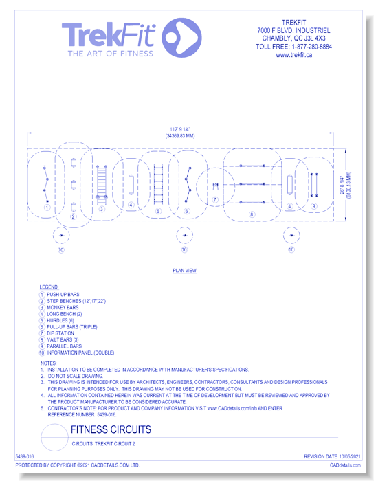 Circuits: TrekFit Circuit 2