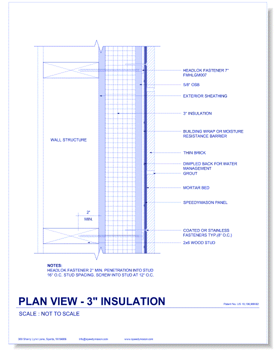 Brick Lath-Sheet: 24 - Plan View - Insulation