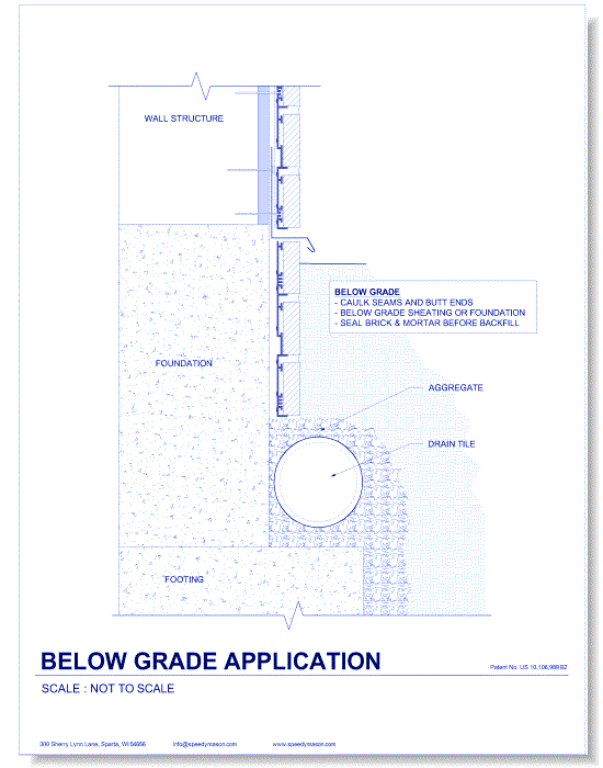 Brick Lath-Sheet: 31 - Below Grade Application