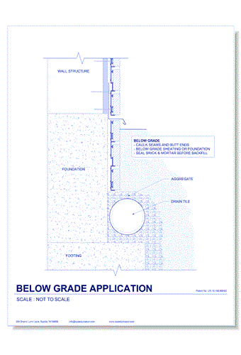 Brick Lath-Sheet: 31 - Below Grade Application
