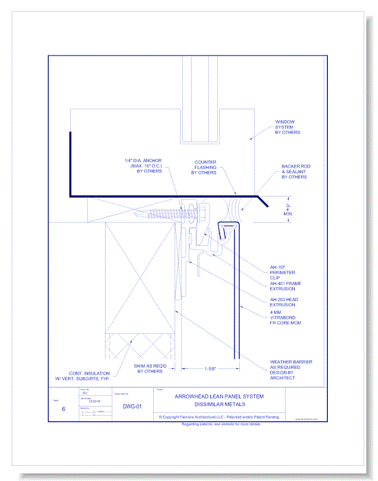 Vitrabond FR: AH Lean System 6 - Dissimilar Metals