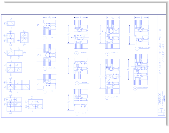 i65 Series: Project-Out Windows