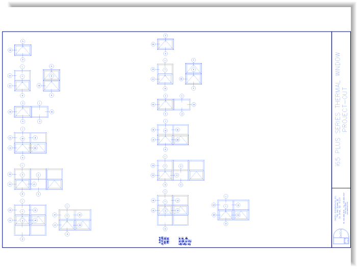 i65+ Series: Project-Out Windows