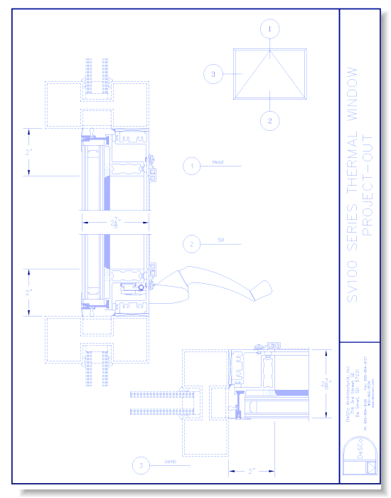 SV100 Series: Project-Out Window