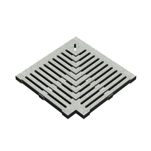 Trench/Pool Grates: Slotted (34116C_90°C3-H25LD)