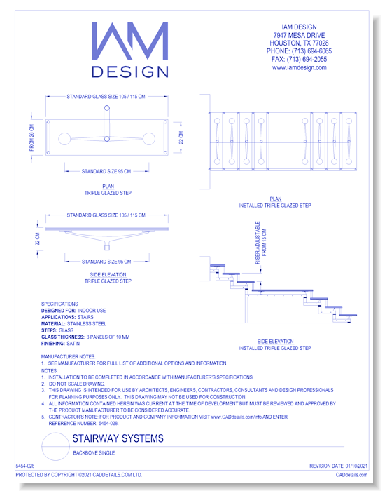 Stairway Systems: Backbone Single