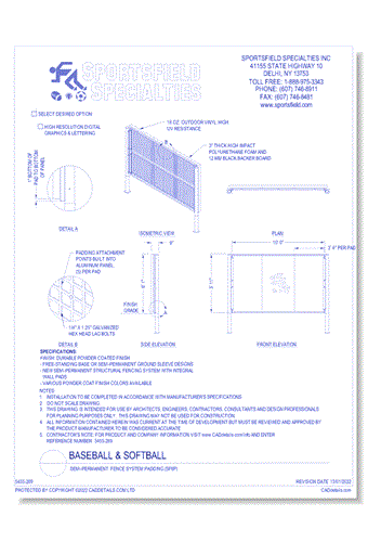 Semi-Permanent: Fence System Padding (SF6P)