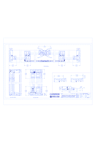  ComfortStar™ - 4 Panel Patio Door Horizontal & Vertical Sections