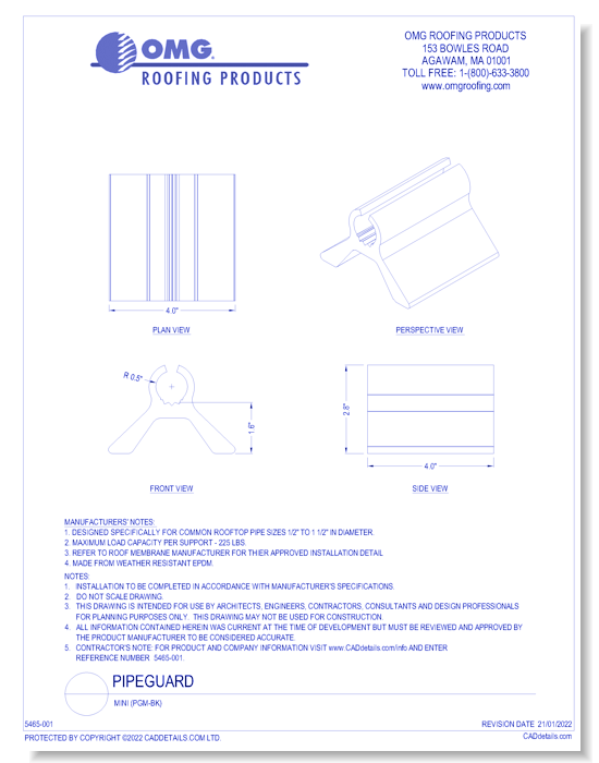 Pipeguard: Mini (PGM-BK)