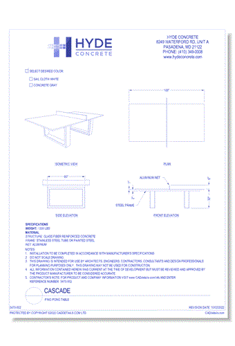 Ping Pong Table
