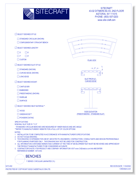 Circular Laminated (YL)