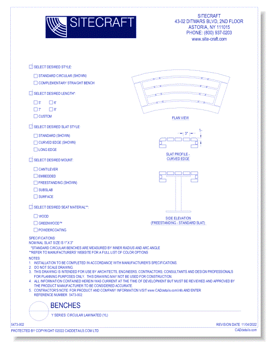 Circular Laminated (YL) 