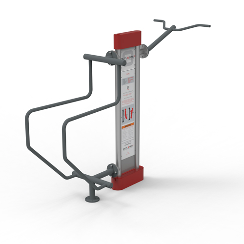 CAD Drawings BIM Models Outletics Dips and Pull-Up Bar Combination