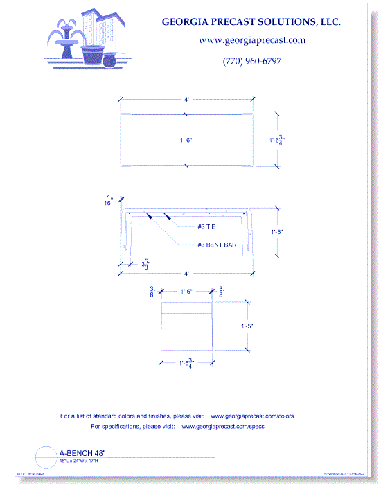 Bench A