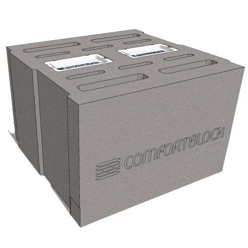 CAD Drawings BIM Models Comfort Block CB-12 Stretcher Unit