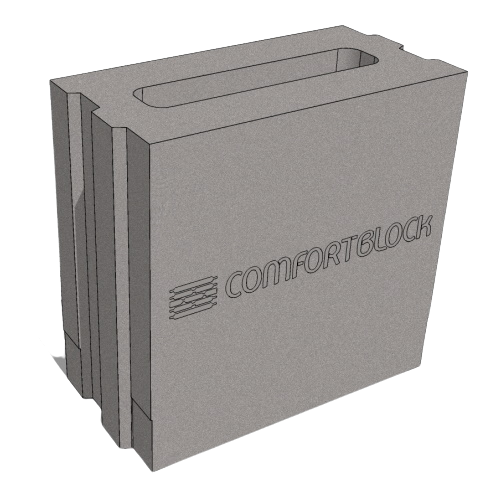 CAD Drawings BIM Models Comfort Block CB-4 Half Unit