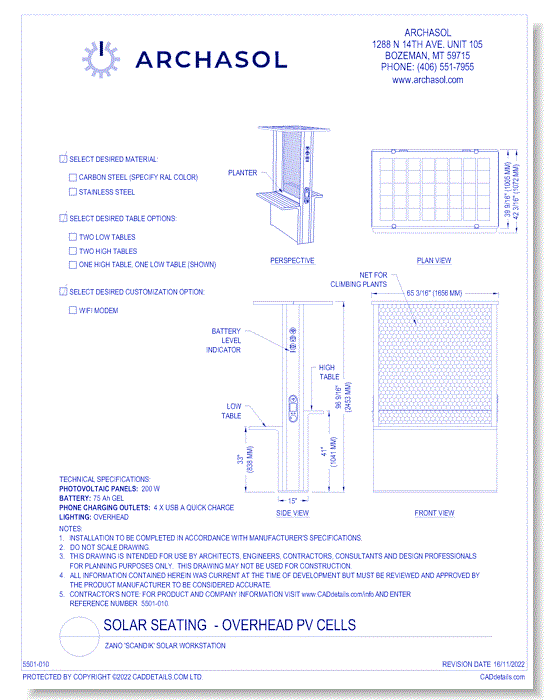 Zano 'Scandik' Solar Workstation