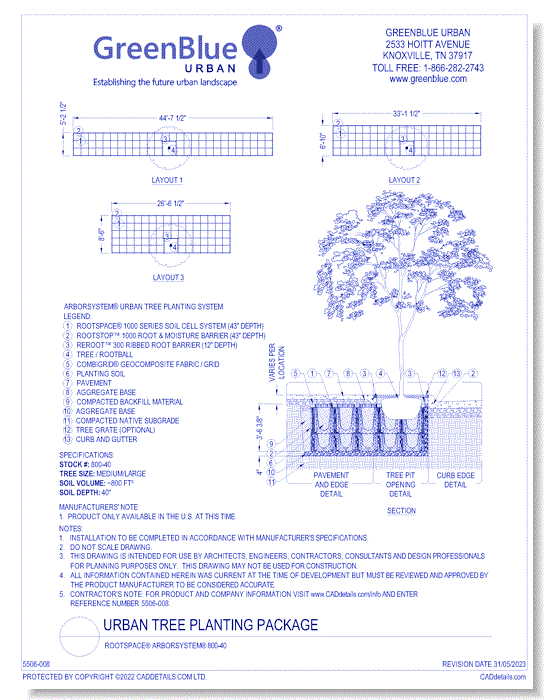 ArborSystem® 800-40