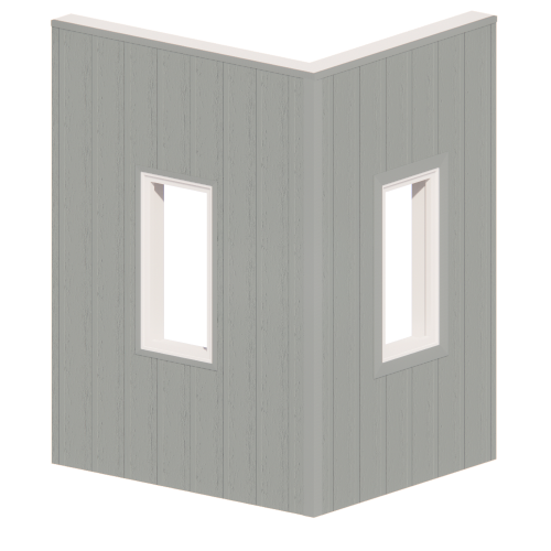 Composite Siding Vertical Board & Batten Siding CADdetails