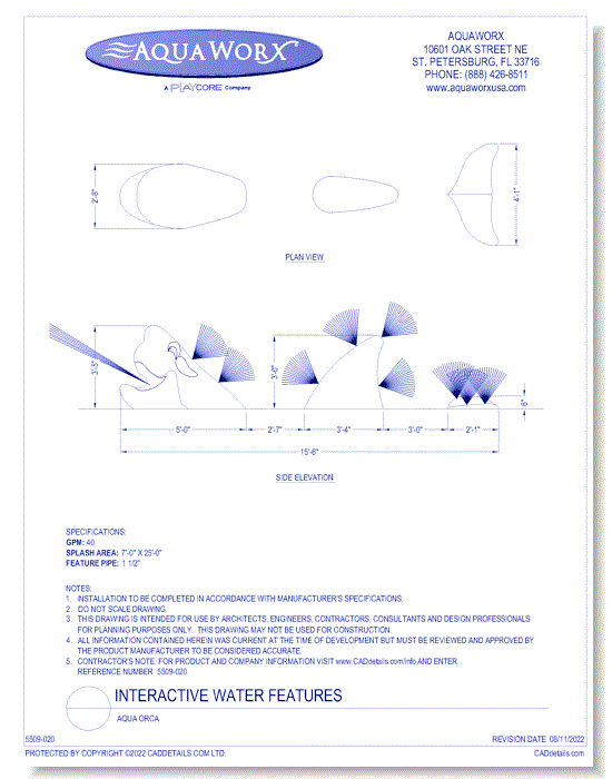 Interactive Water Features: Aqua Orca