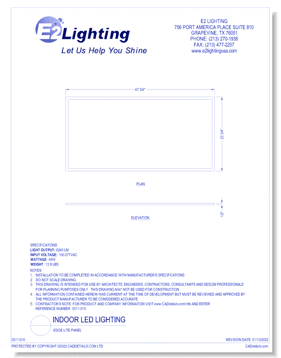 Edge Lite Panel