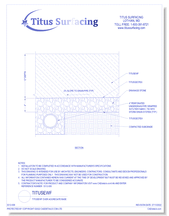 TitusEWF Over Aggregate Base