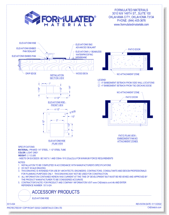 Accessory Products: Elevation® RSE 