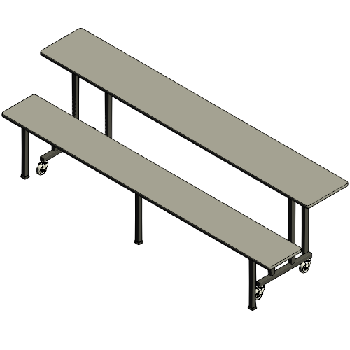 All-in-One Mobile Convertible Benches: ACB