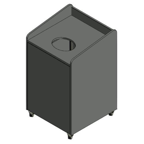 Heavy-Duty Receptacles - Recycling: HDRR