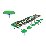 View Mobile Stool Tables - Wave: MSWT