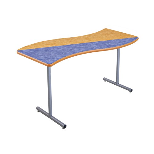 CAD Drawings BIM Models AmTab – Furniture and Signage Social Tables - Wave: LTSW