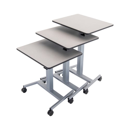 CAD Drawings BIM Models AmTab – Furniture and Signage Student Desks: Sit2StandDesk
