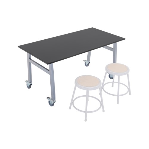 CAD Drawings BIM Models AmTab – Furniture and Signage Makerspace Tables: MakerSpace