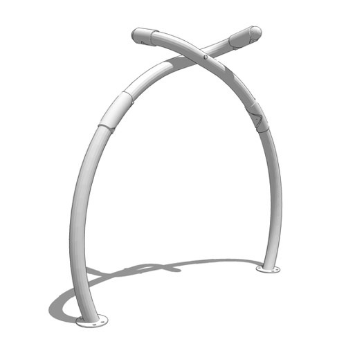 Wishbone Horizontal Bicycle Rack