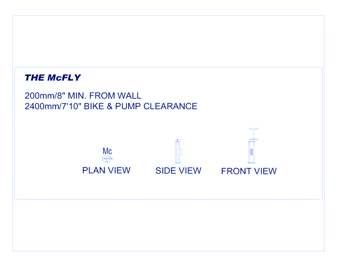 McFly Manual Bicycle Pump