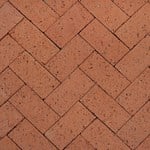 View Indian Red Clear Coarse Velour Pavers