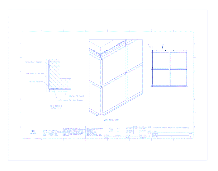 Aluminaire Outside Recessed Corner Assembly_02