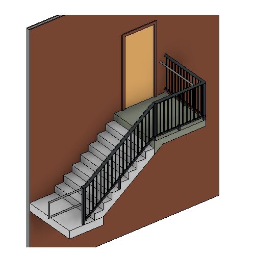 Stair System: Alta Continuous ADA Handrail