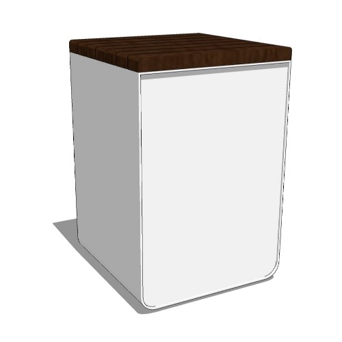 Monoline Solid Series Stools 20 x 20