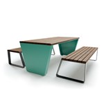 View Monoline Solid Series Community Table