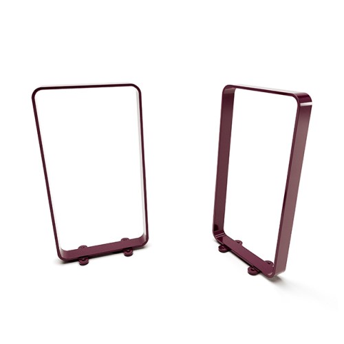 CAD Drawings BIM Models Site Pieces Monoline Standard Bike Rack