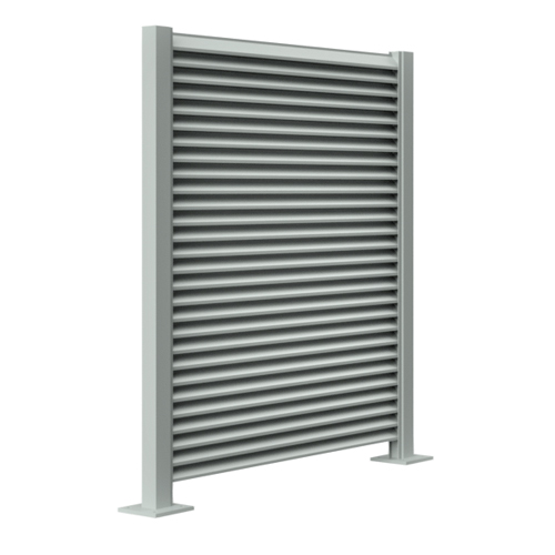 CAD Drawings PalmSHIELD Asia Commercial Horizontal Louvers
