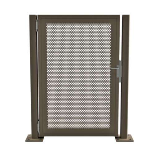 CAD Drawings PalmSHIELD Maximus Perforated Swing Gates