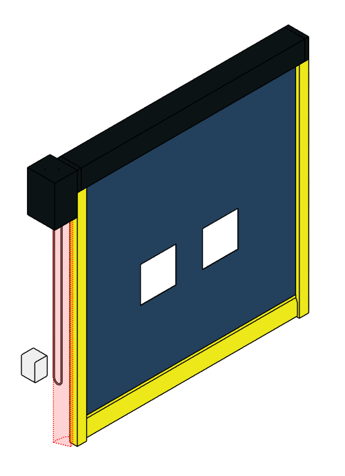 Flexible Bottom High Speed Door - RapidFlex® 990
