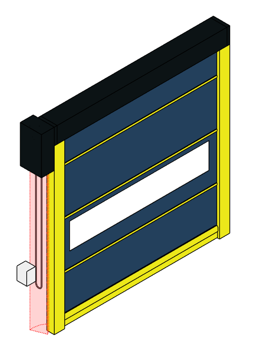 RapidFlex® 992 - Strutted Interior High Speed Fabric Door