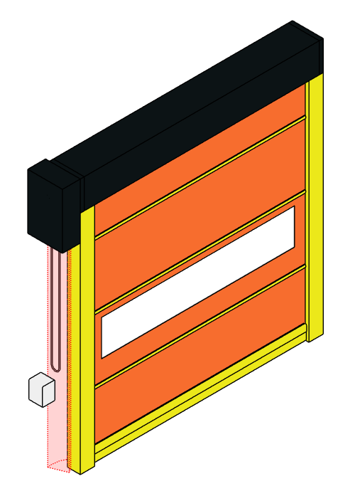 High Speed Exterior Fabric Door - RapidFlex® 993
