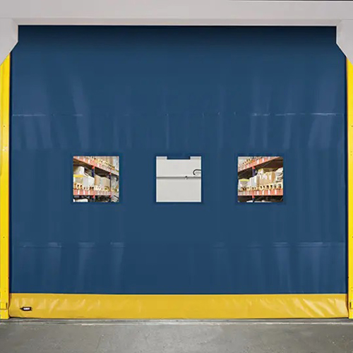 CAD Drawings BIM Models Overhead Door™ Brand Flexible Bottom High Speed Door - RapidFlex® 990