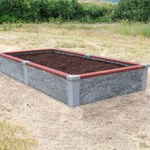 View 4'X8'X1' Rectangle Raised Garden Bed Kit