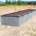 View 4'X20'X2' Rectangle Raised Garden Bed Kit